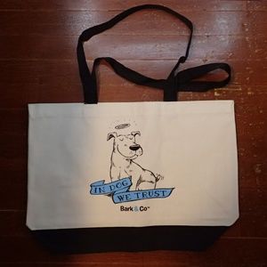 Bark In Dog We Trust Bag - New